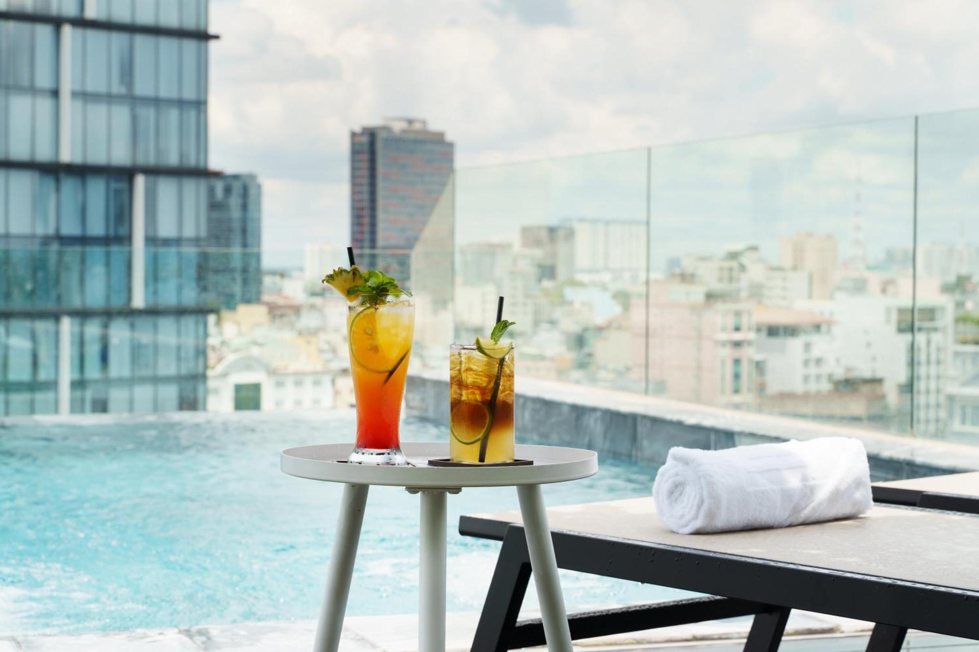 M City Hotel Saigon Ho Chi Minh-staden Exteriör bild