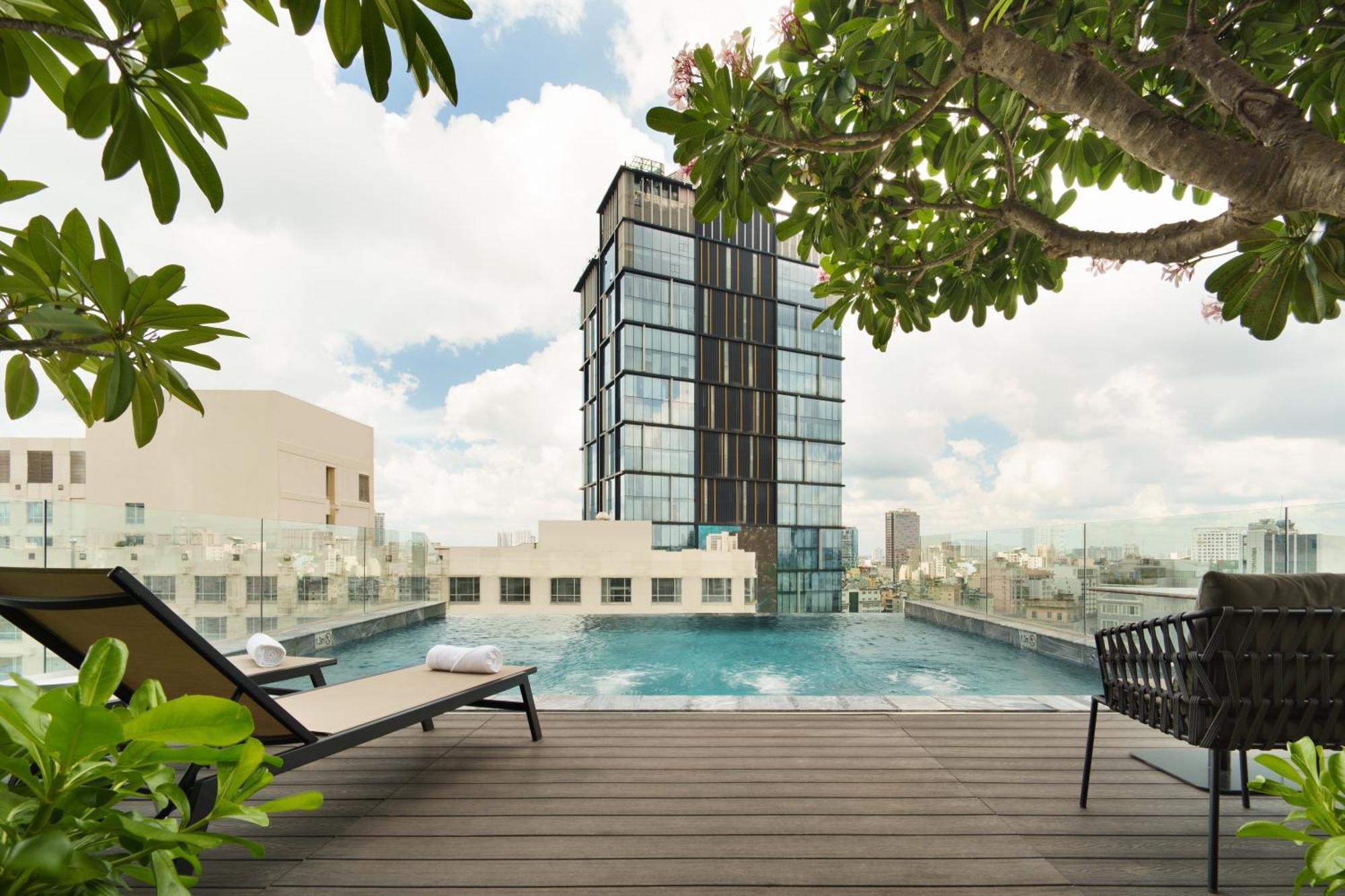 M City Hotel Saigon Ho Chi Minh-staden Exteriör bild